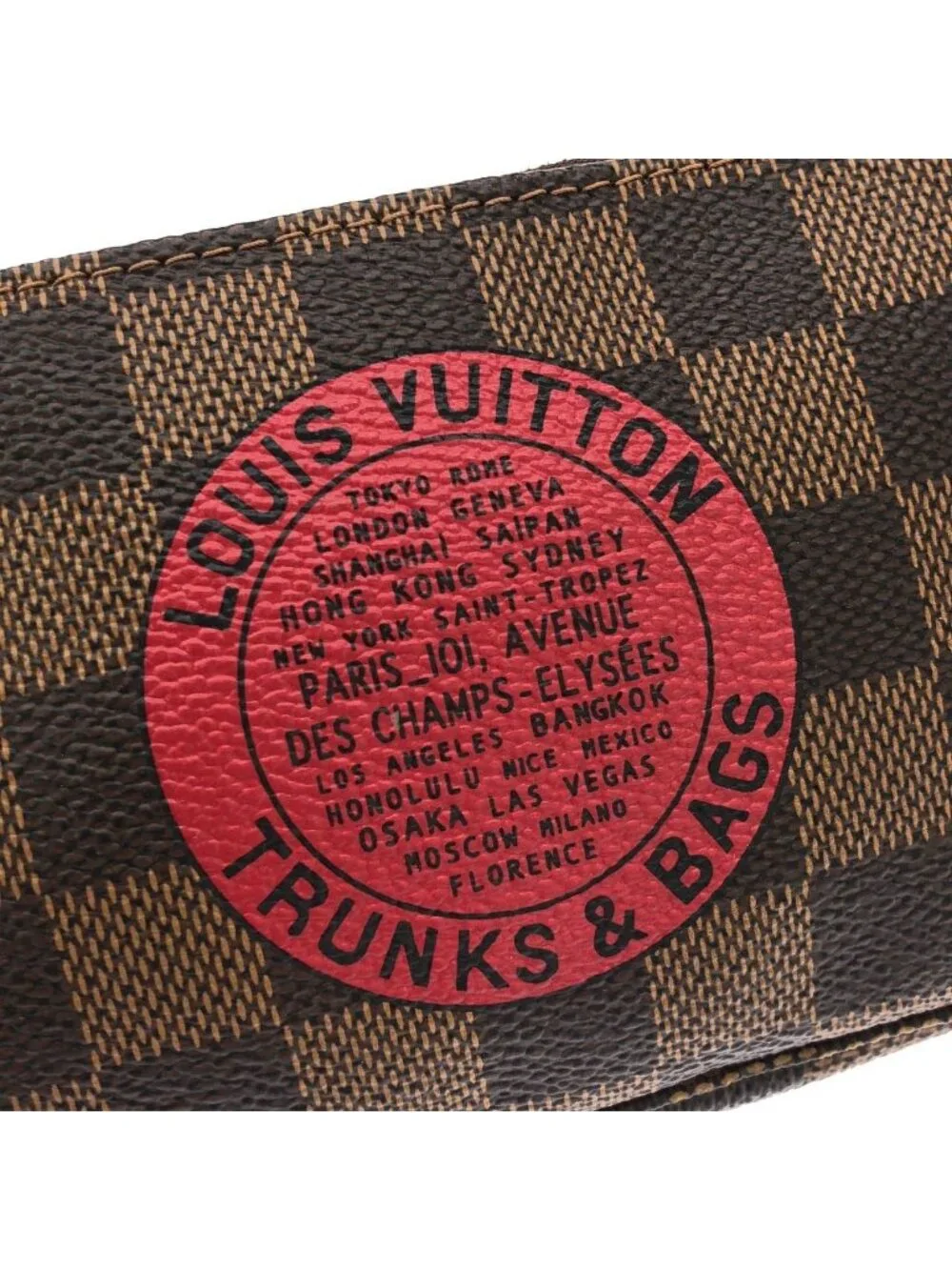 Louis Vuitton Damier Mini Pochette Accessoires Pouch